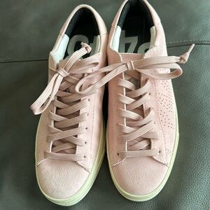 🌻Hp!🌻 P448 Jack Suede Low Top Sneaker Pink 38
